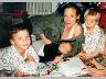 Proud mother of three boys