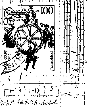 Image: Stamp Orff Centenary